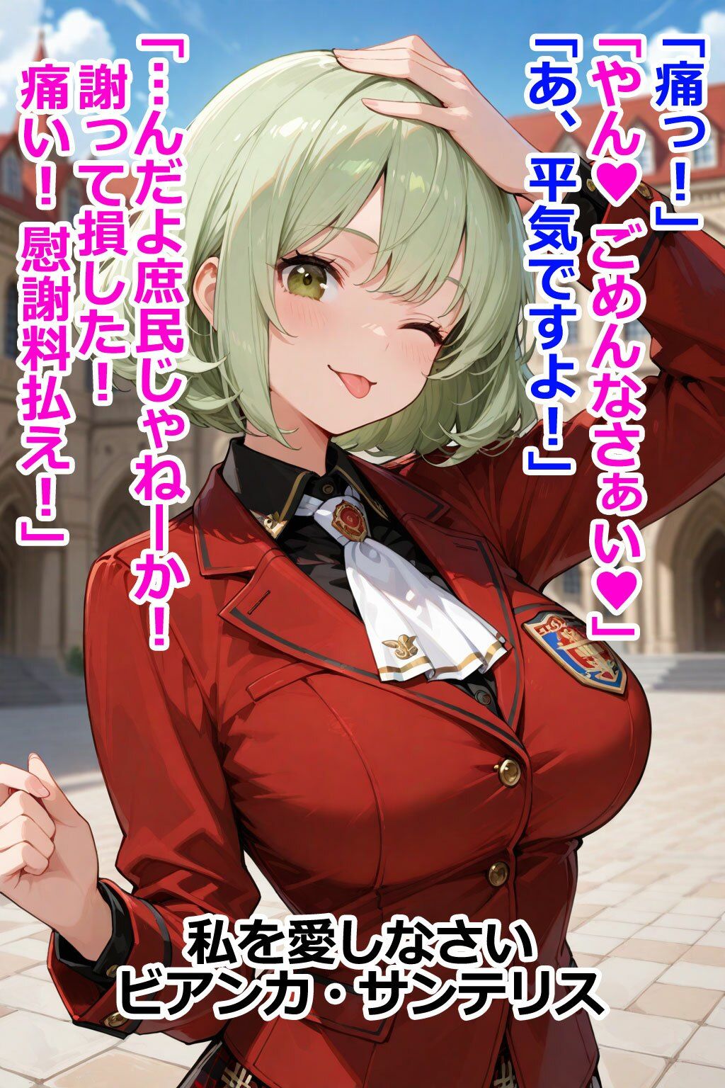 巨乳お嬢様はその男と会話してはいけない 即堕ち2コマ 画像7