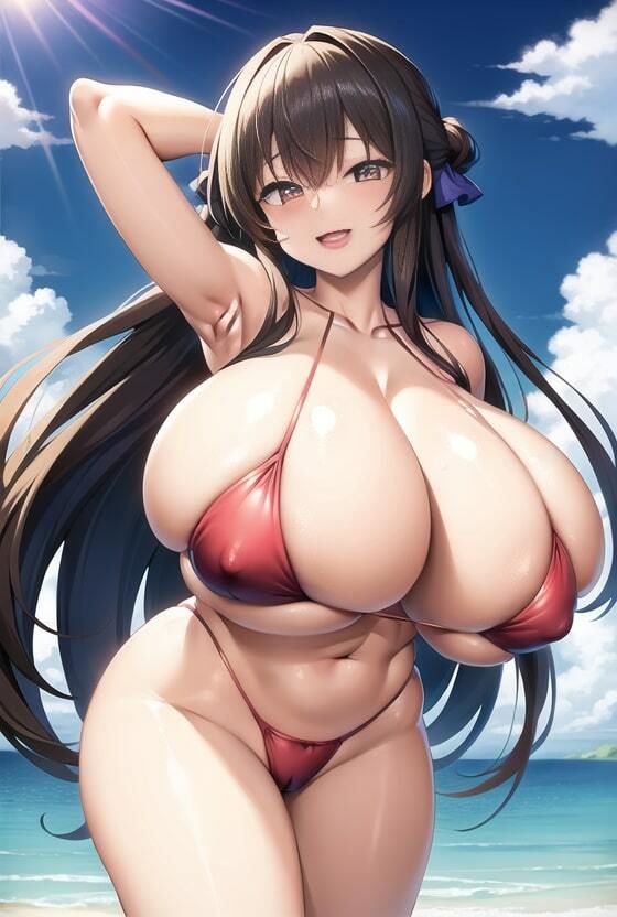 ムチムチわがままボディがマジでたまらんai  グラビアイラスト集  Vol.01音声データ付きver 画像3