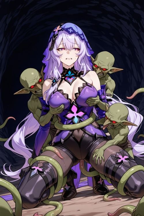 黒白鳥の小鬼堕ち 画像4