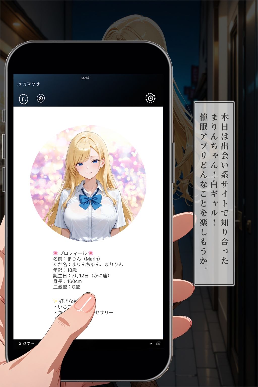 黒ギャル催●-甘く堕ちる視線- 画像1