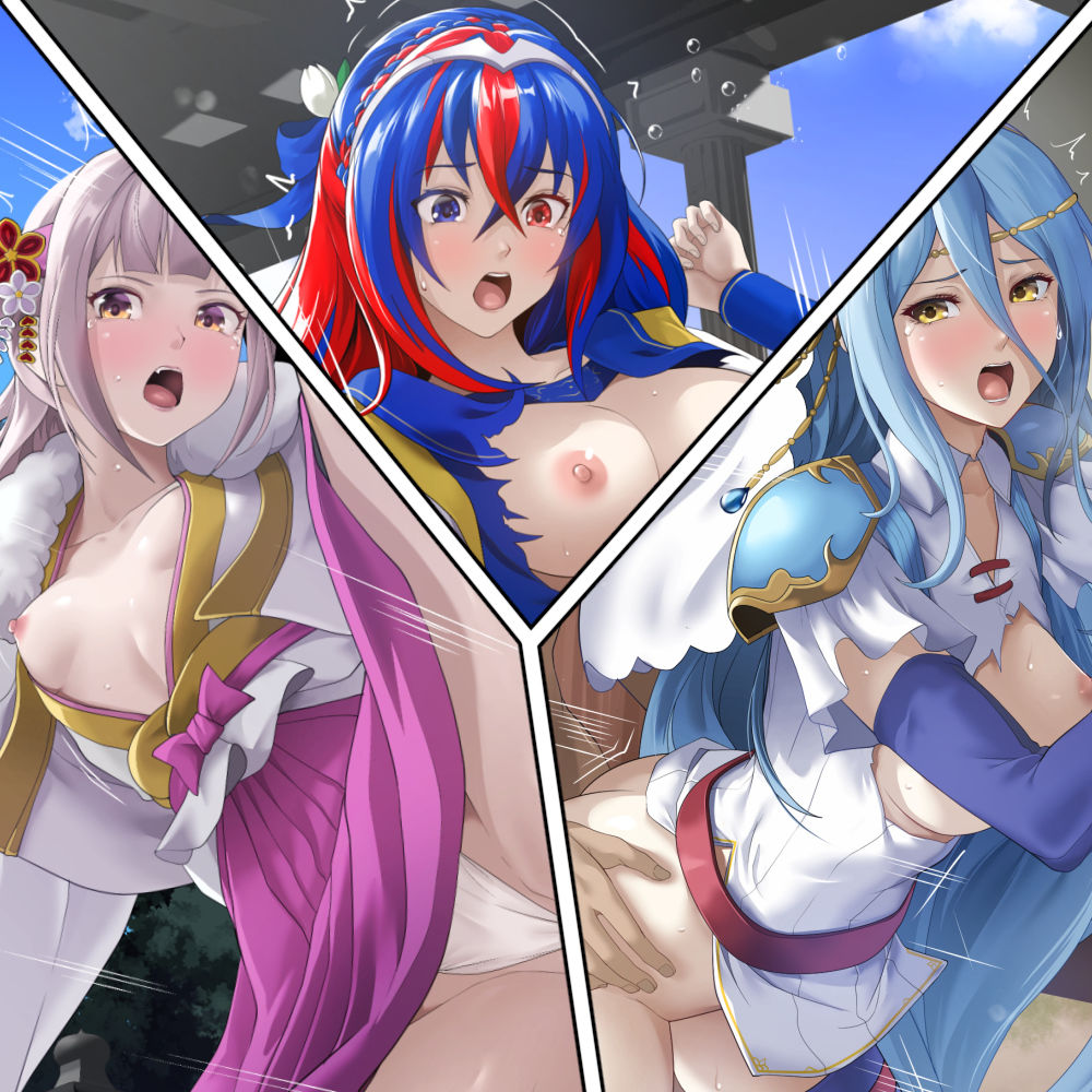 【エロ漫画】英雄たちの異種姦バレンタイン4