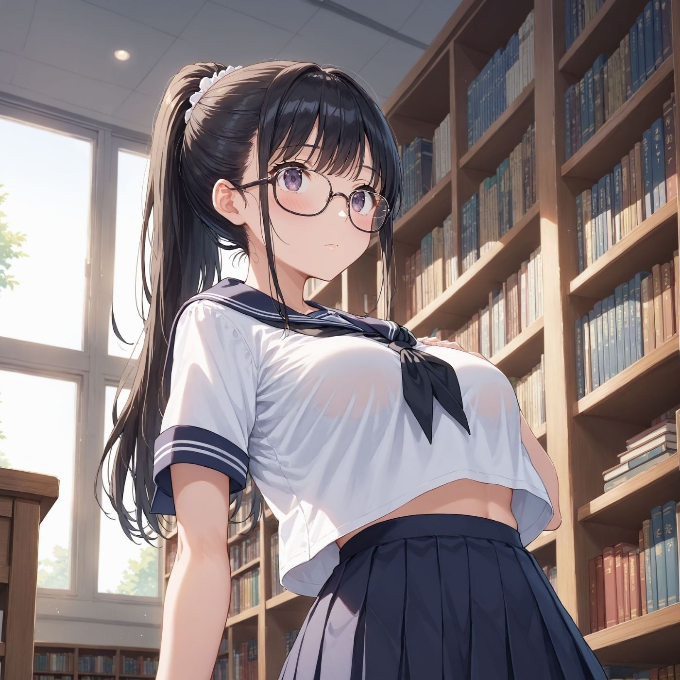 学園性活!図書委員と官能的な秘め事6【メガネ美少女の厳選CG333枚収録】 画像2