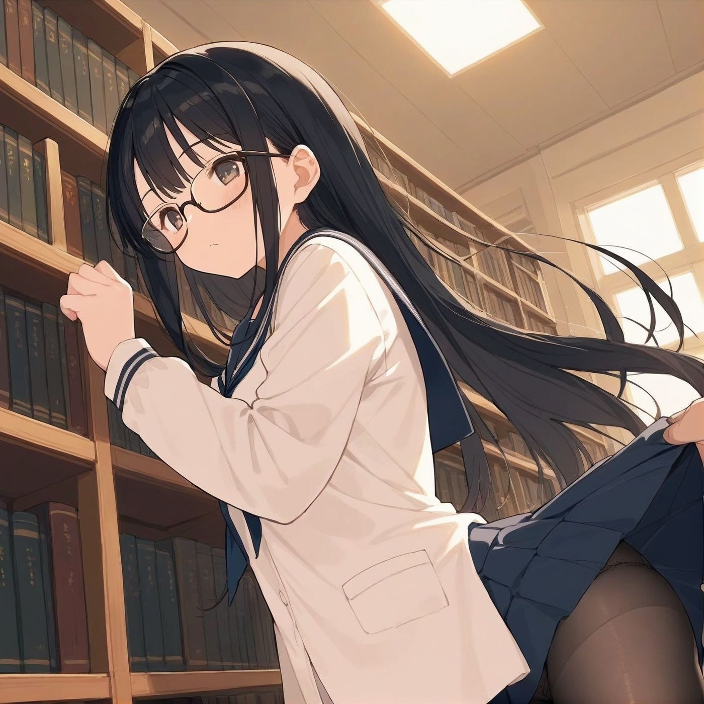 学園性活!図書委員と官能的な秘め事6【メガネ美少女の厳選CG333枚収録】 画像3