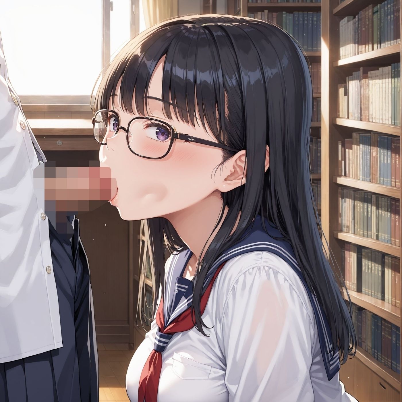 学園性活!図書委員と官能的な秘め事6【メガネ美少女の厳選CG333枚収録】 画像4