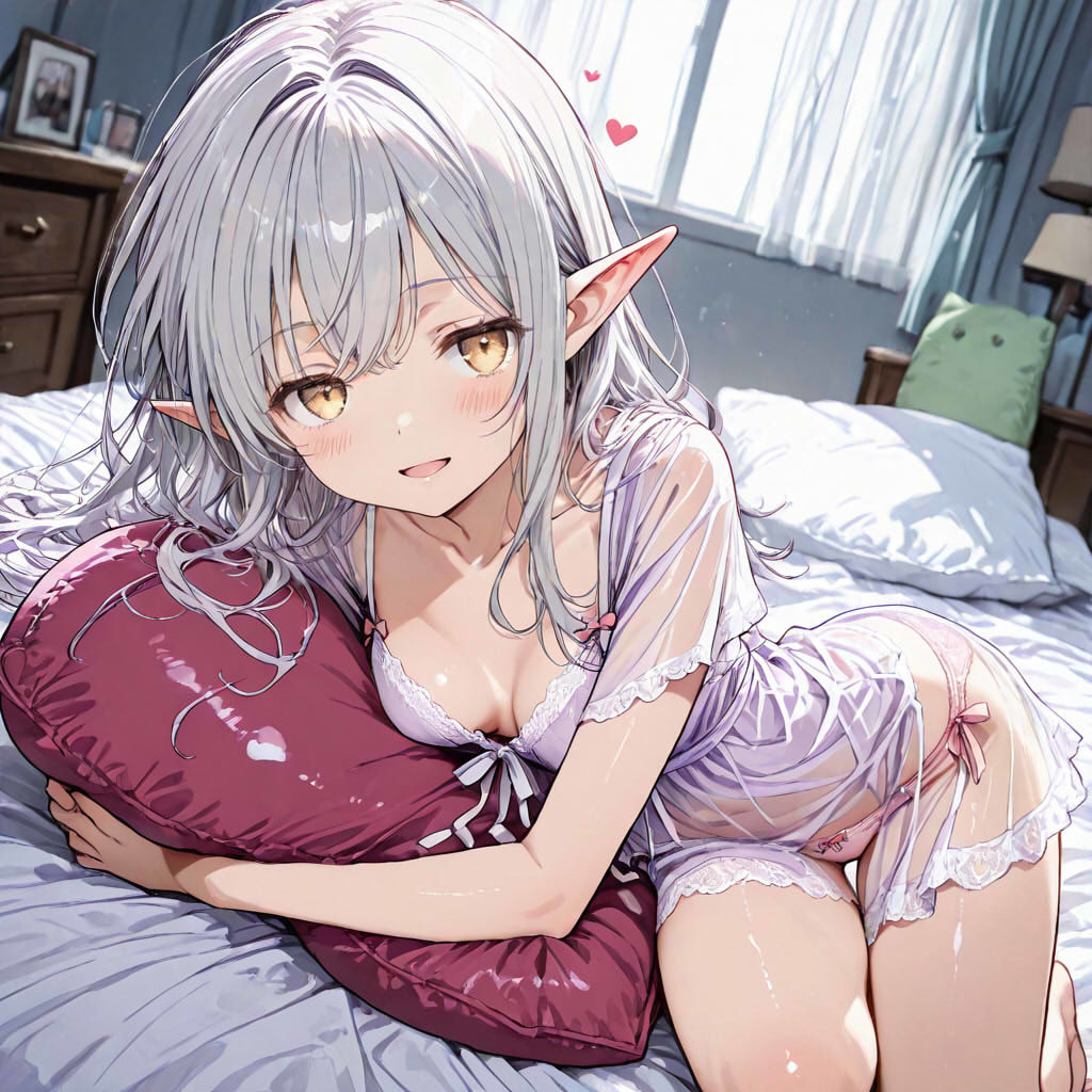 ちいさなエルフ三姉妹とネグリジェ編1