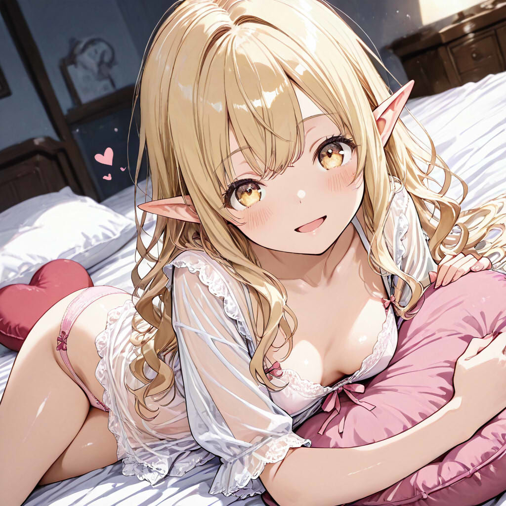 ちいさなエルフ三姉妹とネグリジェ編5