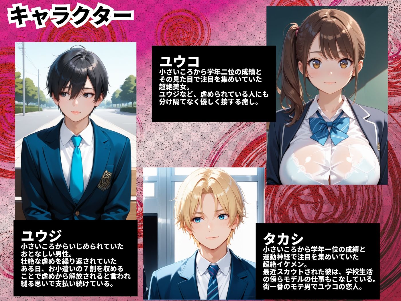 いじめっ子首謀者女子校生を焦らしてNTR開発&わからせ中出し 画像1