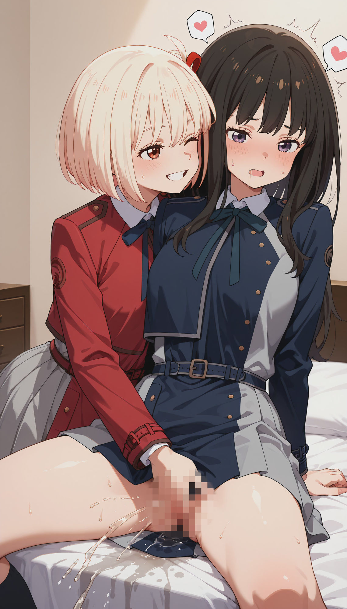 【動画付き！】『千束＆たきな（リコリコ）』のラブラブエッチシーン500枚！ 画像3