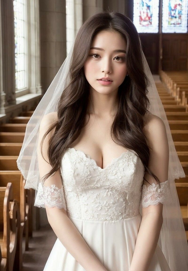 【美女名録】vol6.17  白い約束──その夜に永遠を誓う  100枚【AIグラビア写真集】 画像2