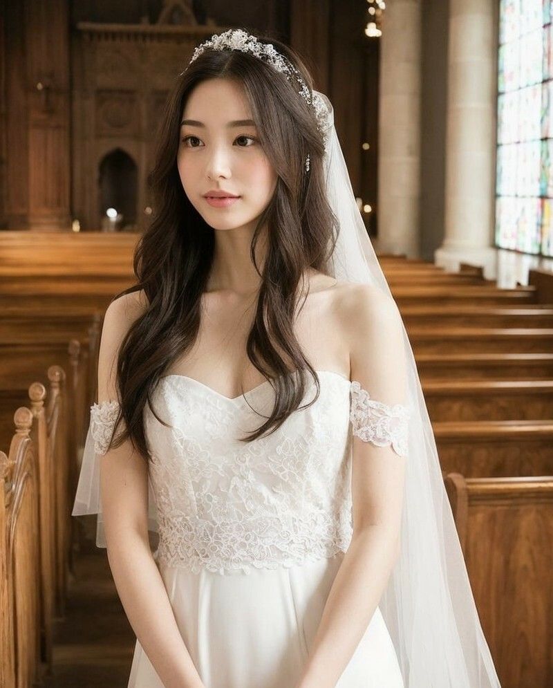 【美女名録】vol6.17  白い約束──その夜に永遠を誓う  100枚【AIグラビア写真集】 画像3