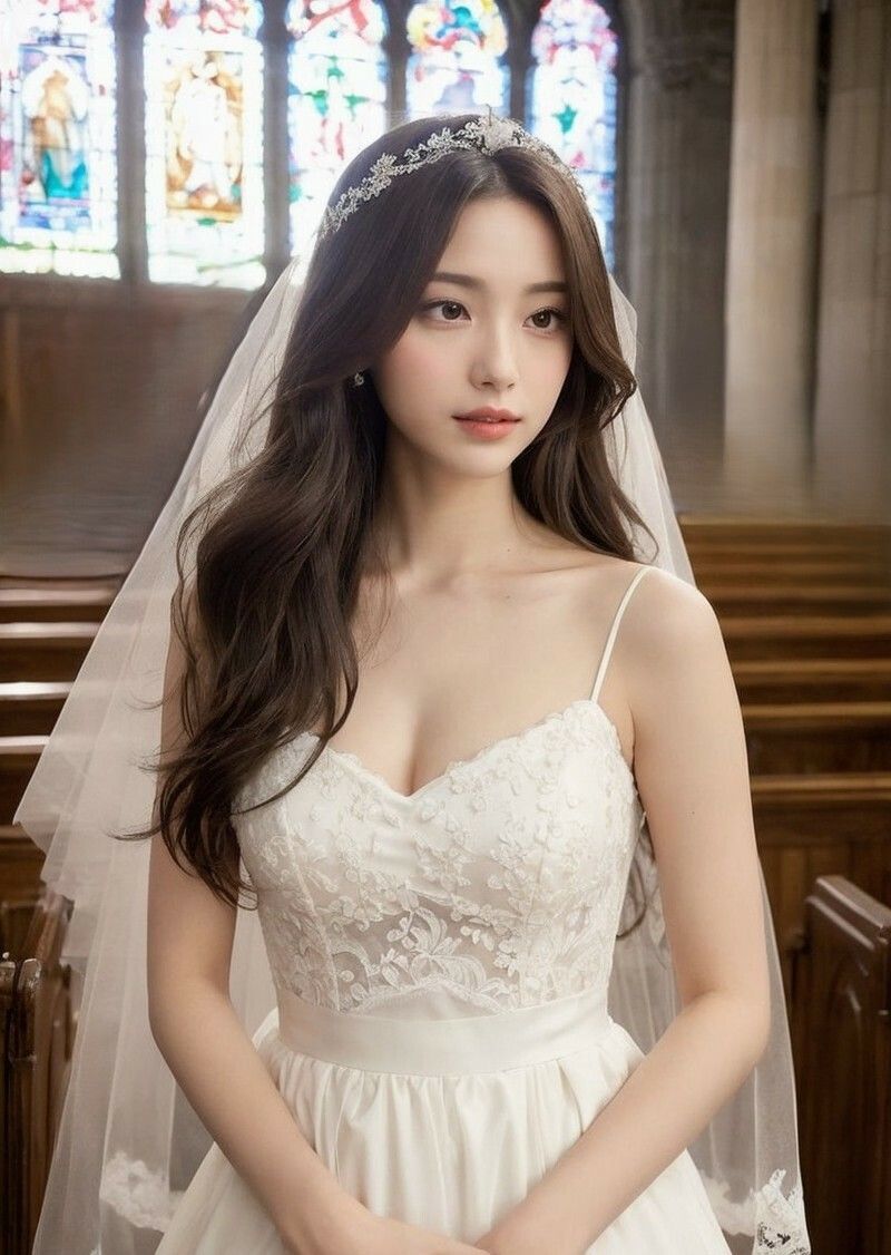 【美女名録】vol6.17  白い約束──その夜に永遠を誓う  100枚【AIグラビア写真集】 画像5