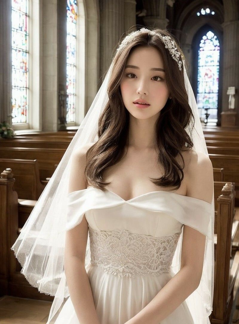 【美女名録】vol6.17  白い約束──その夜に永遠を誓う  100枚【AIグラビア写真集】 画像6