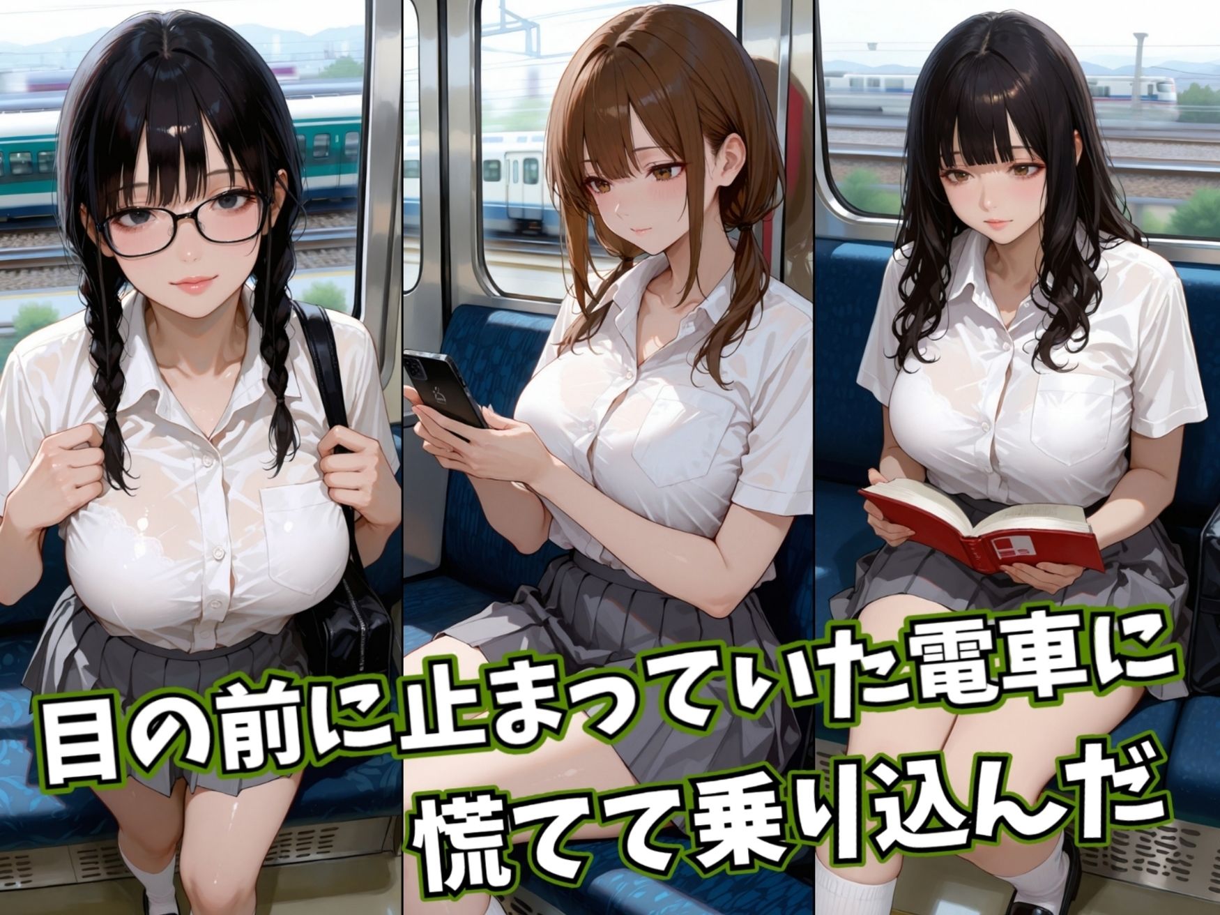 サンプル画像5:無限射精電車 〜次の停車駅は…君の奥〜(mapuememaru) [d_736221]