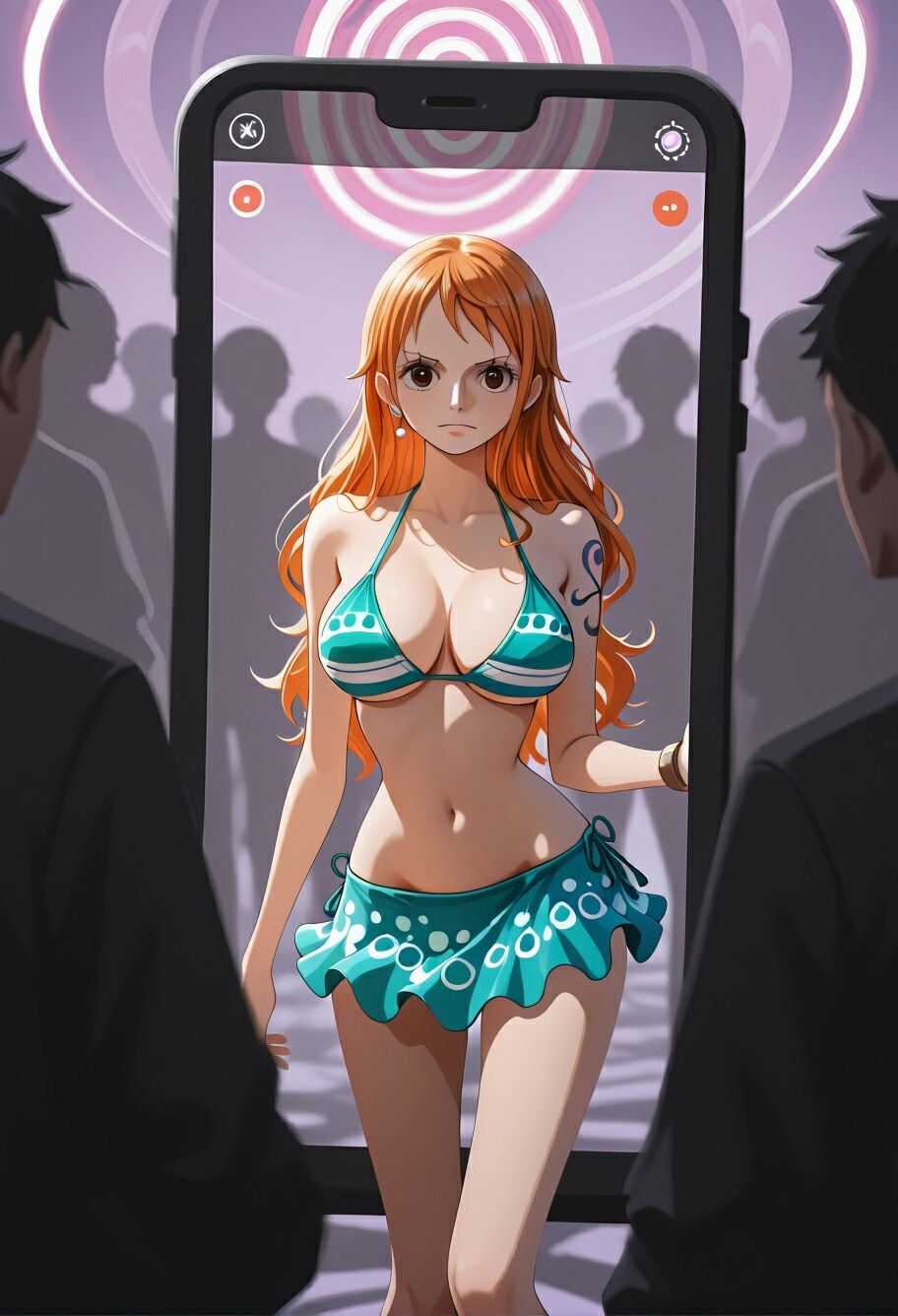 【エロ漫画】ビーチで堕ちる美女 高潔な航海士の羞恥と快楽の完全屈服記録3