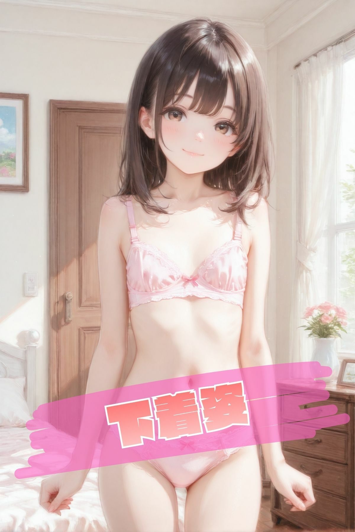 ちっぱい女子校生家庭教師の中出し個別指導 サンプル画像 4