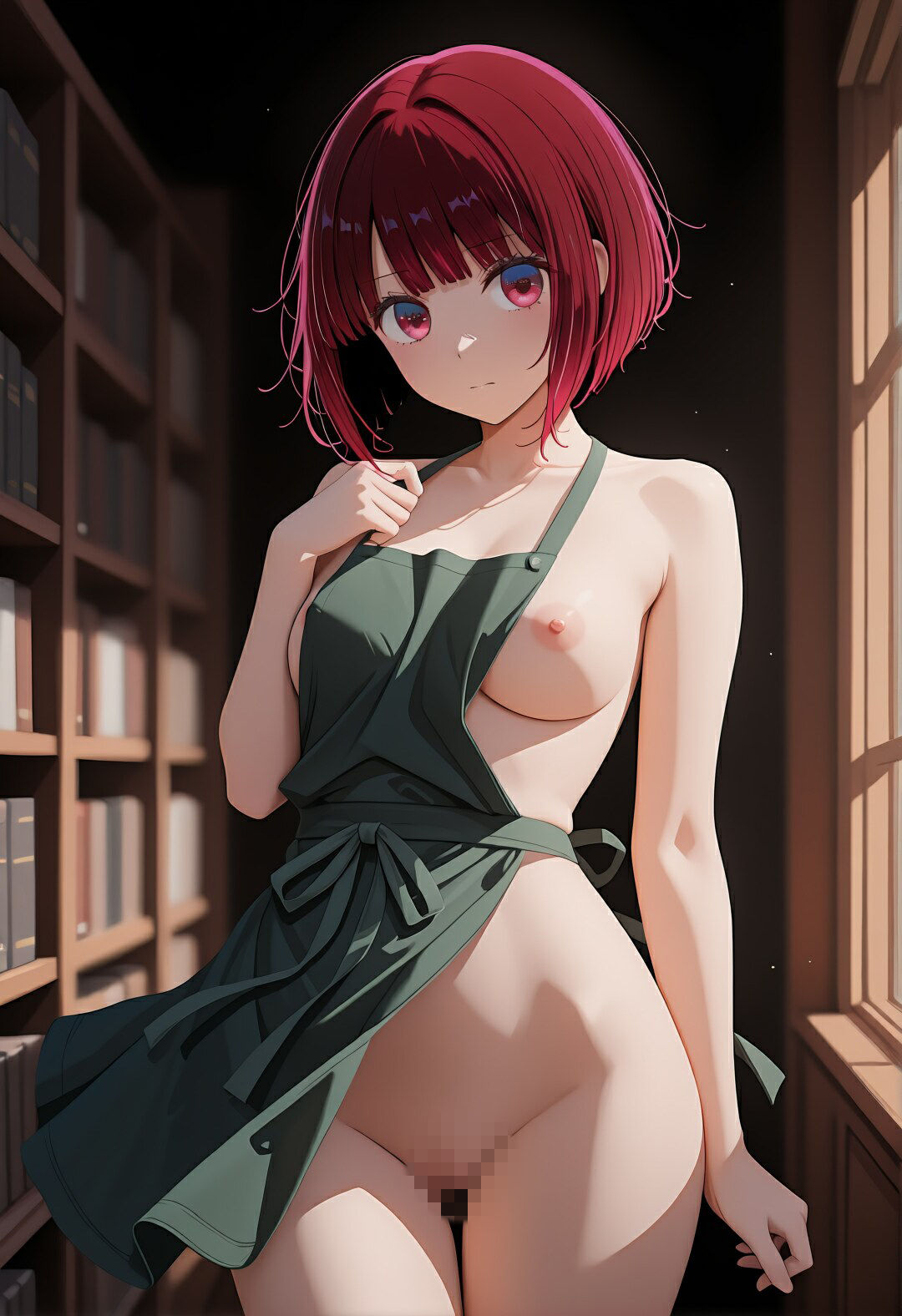 しーっ…全部見透かされてる（はーと） 有〇かなの図書館中出し孕ませ記録 画像3