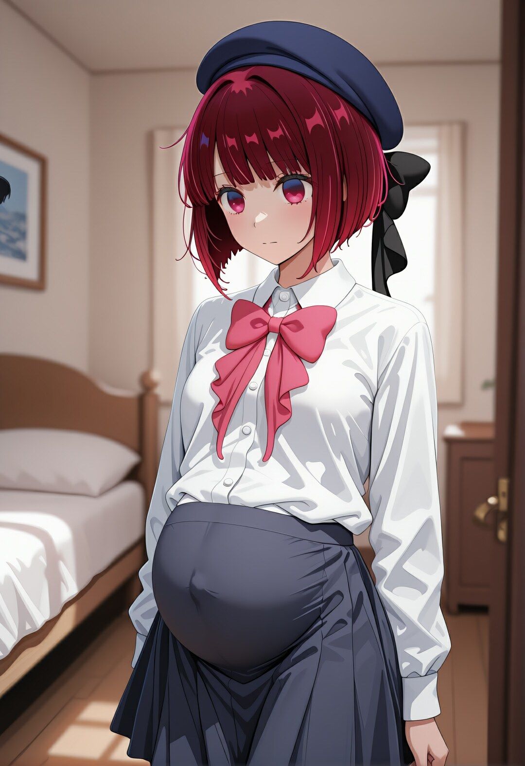 しーっ…全部見透かされてる（はーと） 有〇かなの図書館中出し孕ませ記録 画像8