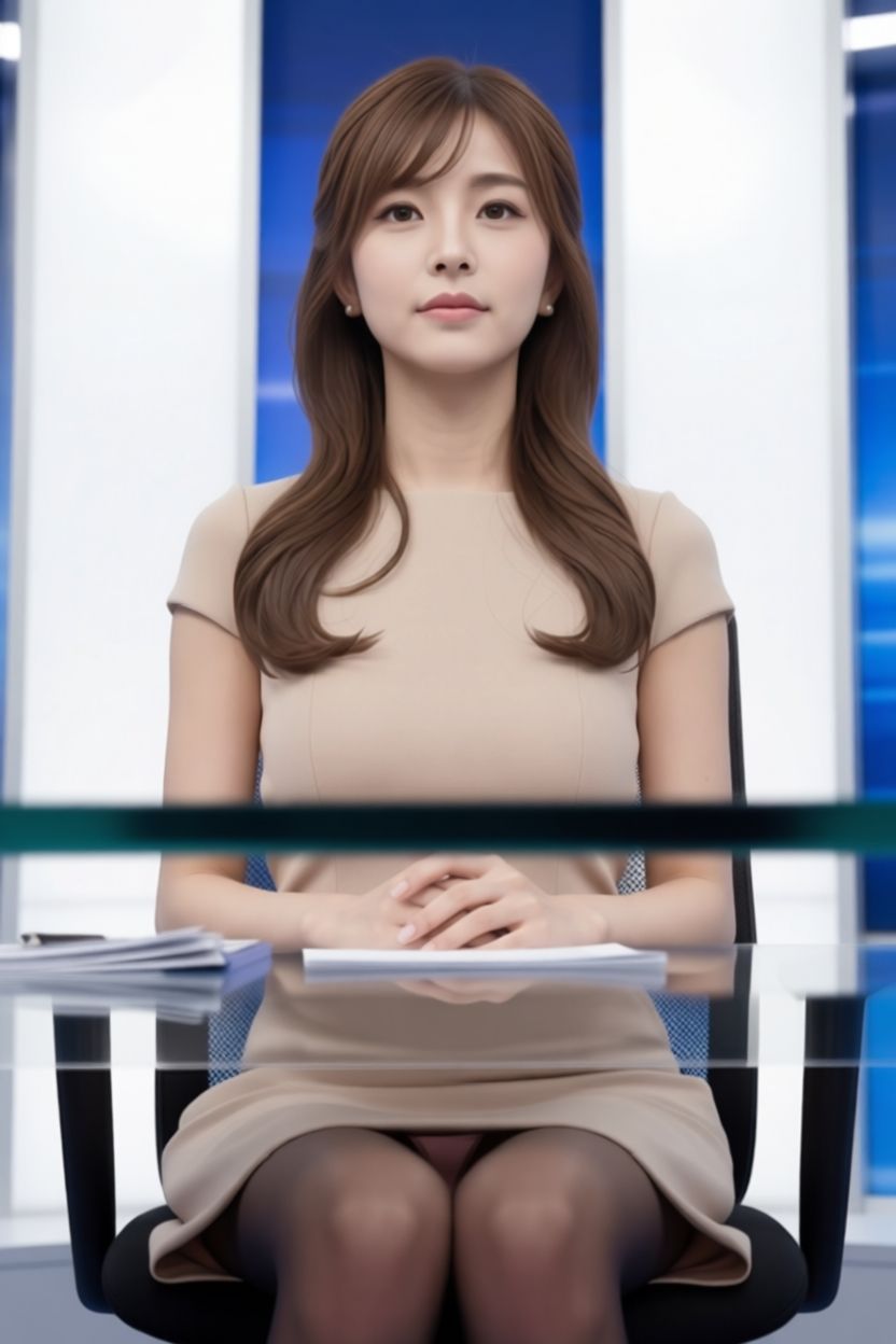 サンプル画像3:【動画】GGC vol.35 女子アナ編12  【パンチラ・フェラ・顔射】(かまぼこ製造工場) [d_736452]