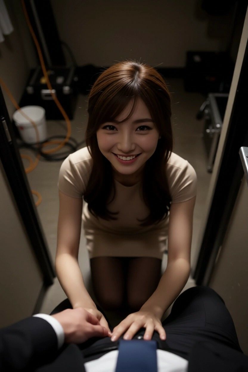 サンプル画像4:【動画】GGC vol.35 女子アナ編12  【パンチラ・フェラ・顔射】(かまぼこ製造工場) [d_736452]