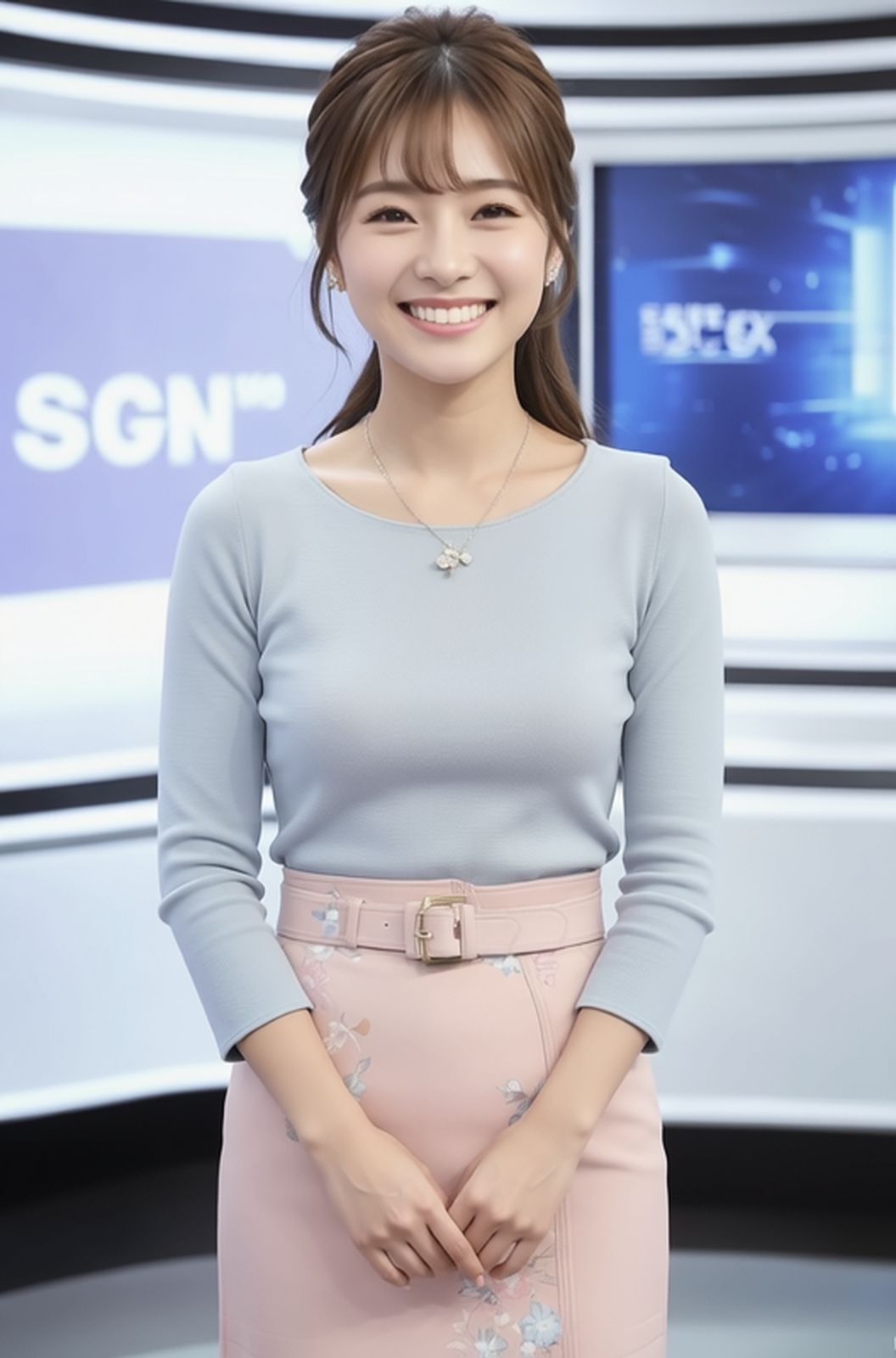 【動画】GGC vol.35 女子アナ編12  【パンチラ・フェラ・顔射】 画像5