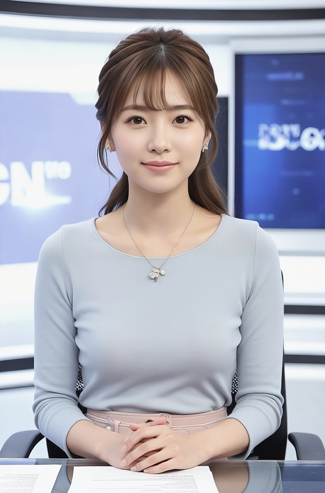 【動画】GGC vol.35 女子アナ編12  【パンチラ・フェラ・顔射】 画像6