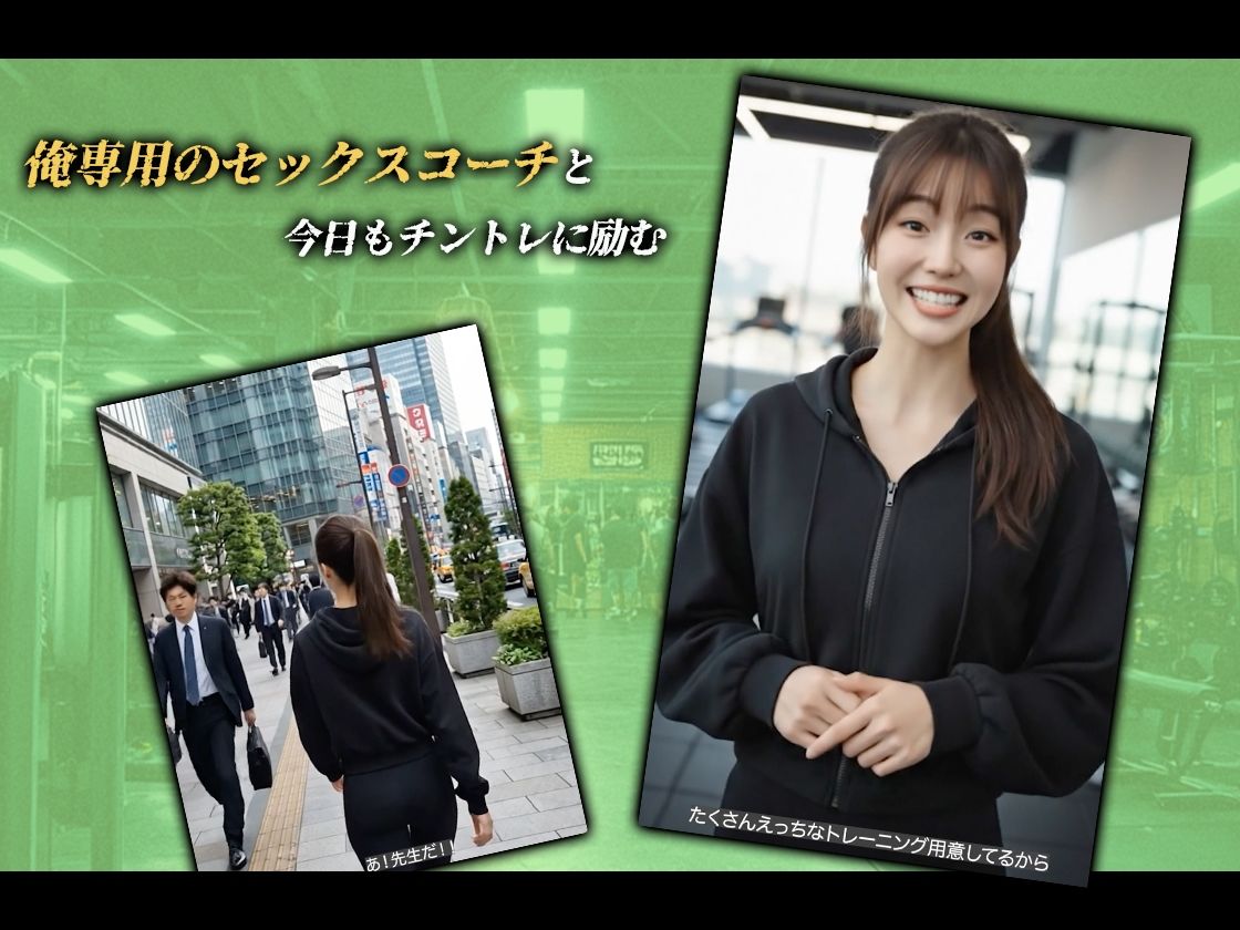 【ストーリー動画】俺専用SEXコーチ【射精あり】 画像1