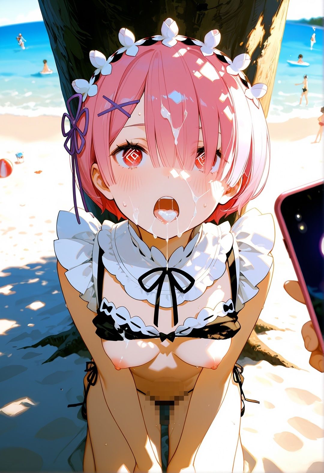 絶対忠誠×快略支配:メイドは海で堕ちる ラム編 画像6