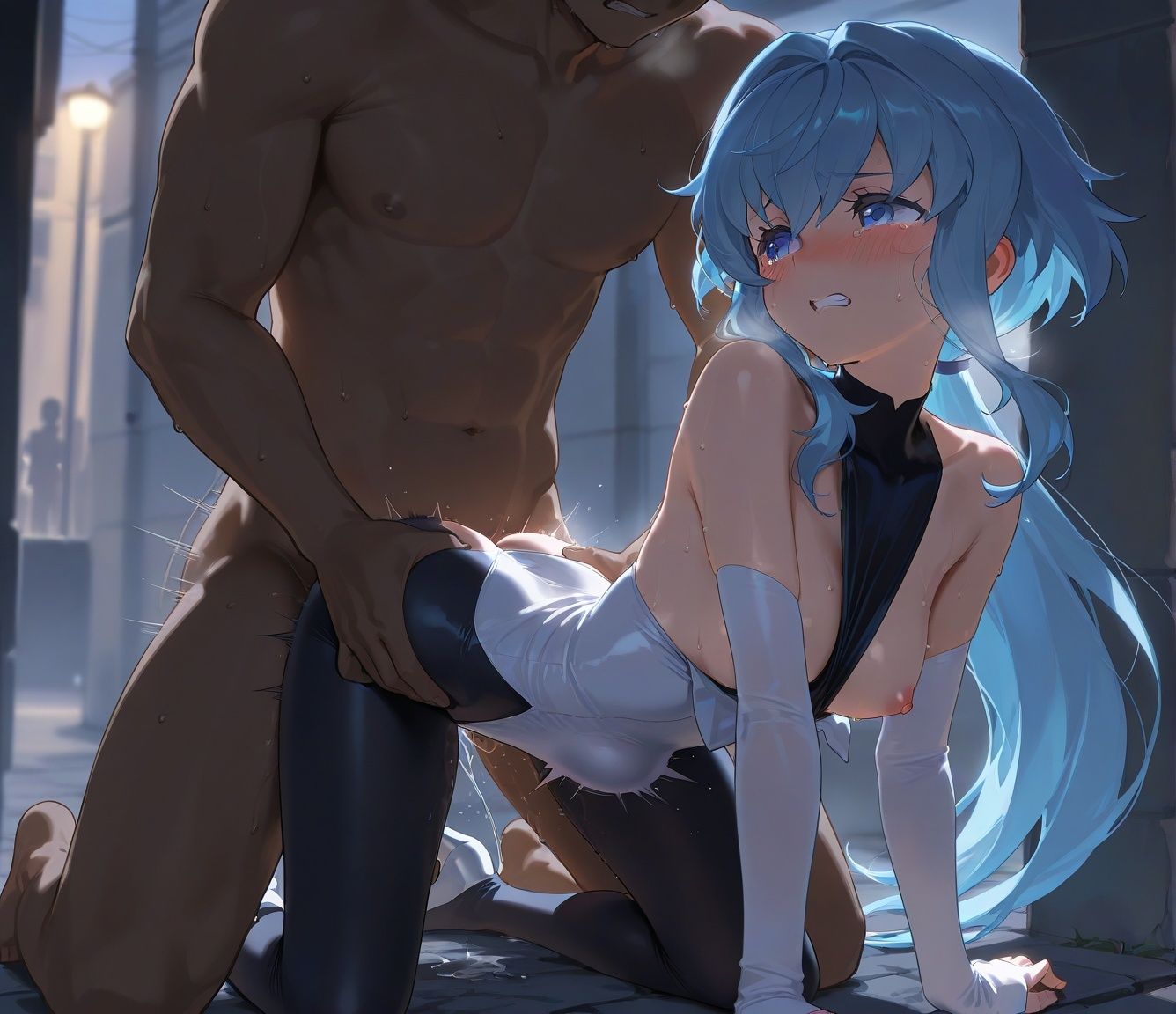 路地裏連れ込み捕虜 ガ〇ダムビルドダイバーズ 1 画像4