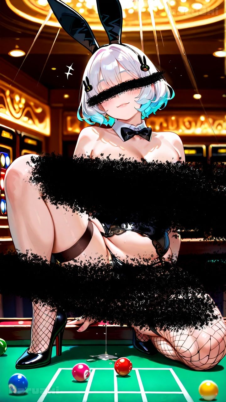 【AIアニメ巨乳美女写真集】Vol.5おっぱいサービスが充実しているバニーガール_再掲 画像3