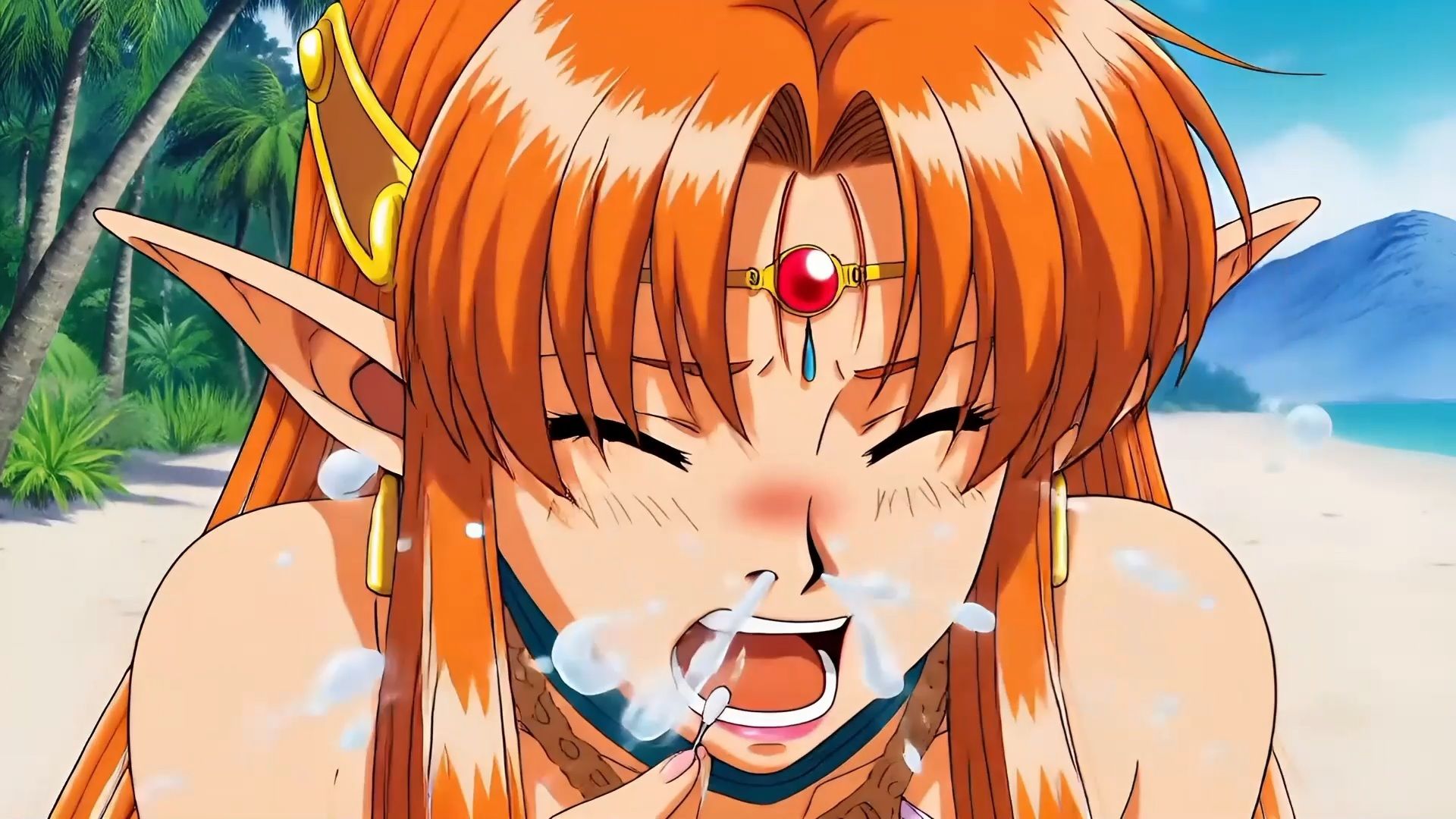 【くしゃみフェチ】ハクションチェック!〜浜辺編〜(MP4アニメ)/ (Sneeze Fetish) ACHOO Check! 〜At the beach〜(MP4 Animation) 画像3