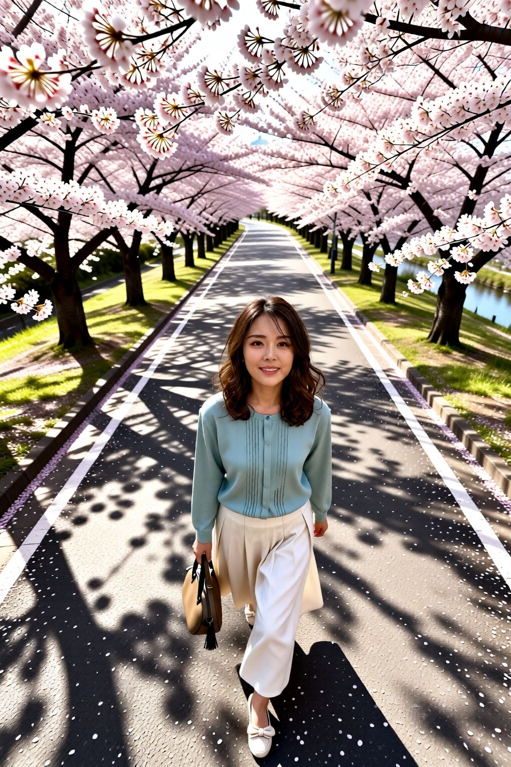 淫ノ宮薫子の「お花見の後は私の花びらをお見せしましょう」 画像1
