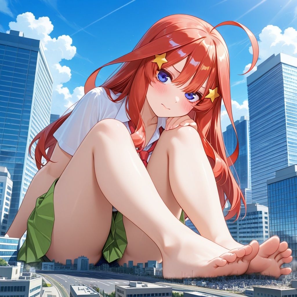 巨大な五つ子の足裏 画像5