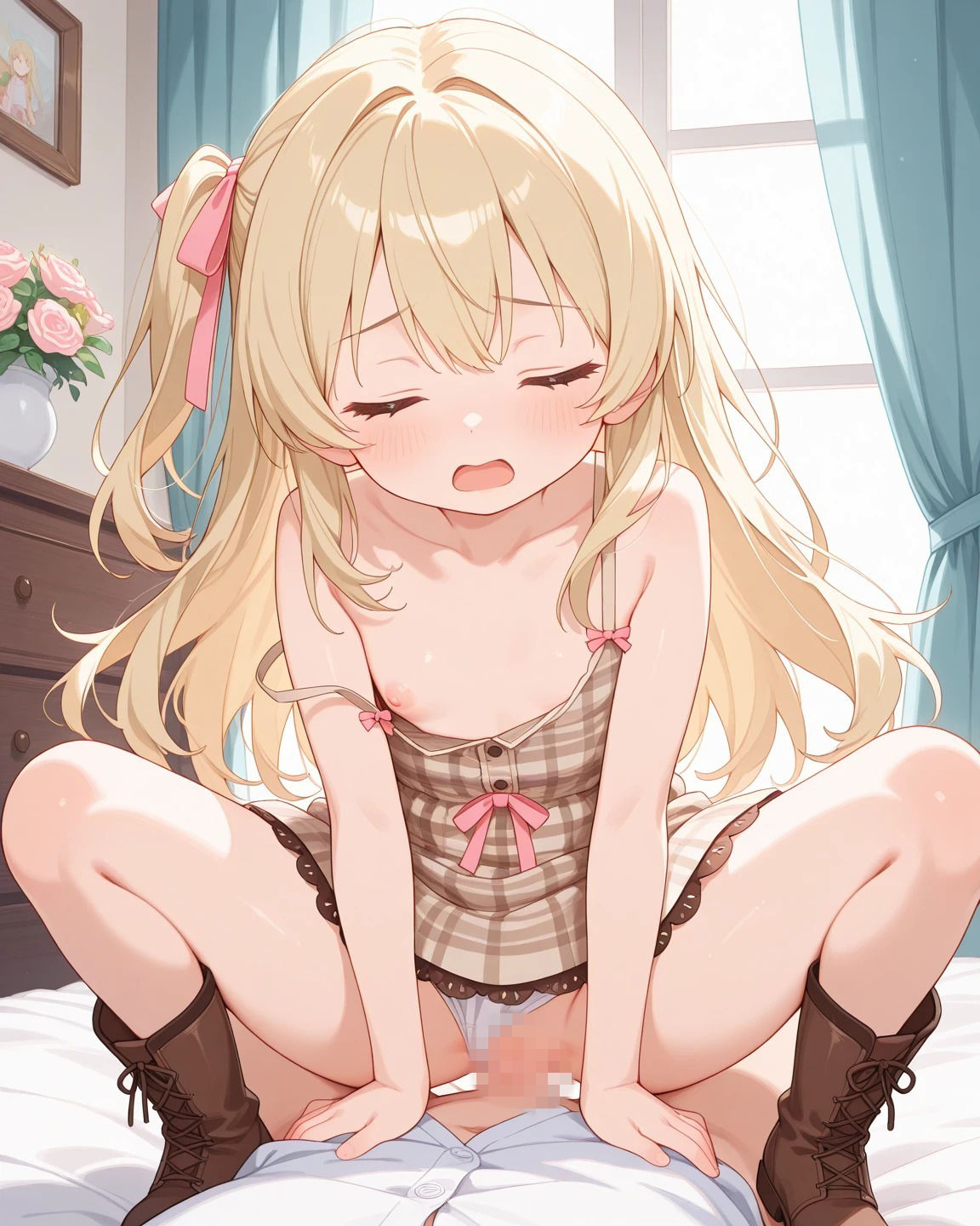 金髪ロリ少女 エッチな写真集 300ページ サンプル画像 7