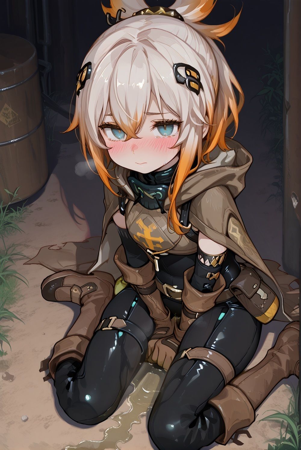 闇夜に潜む粗相 画像3