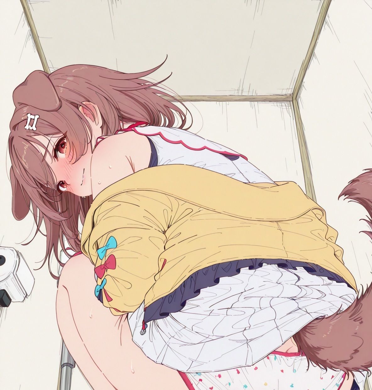 ホ〇ライブ 和式トイレお漏らし盗撮集 DEV_IS English インドネシア ゲーマーズ 画像10