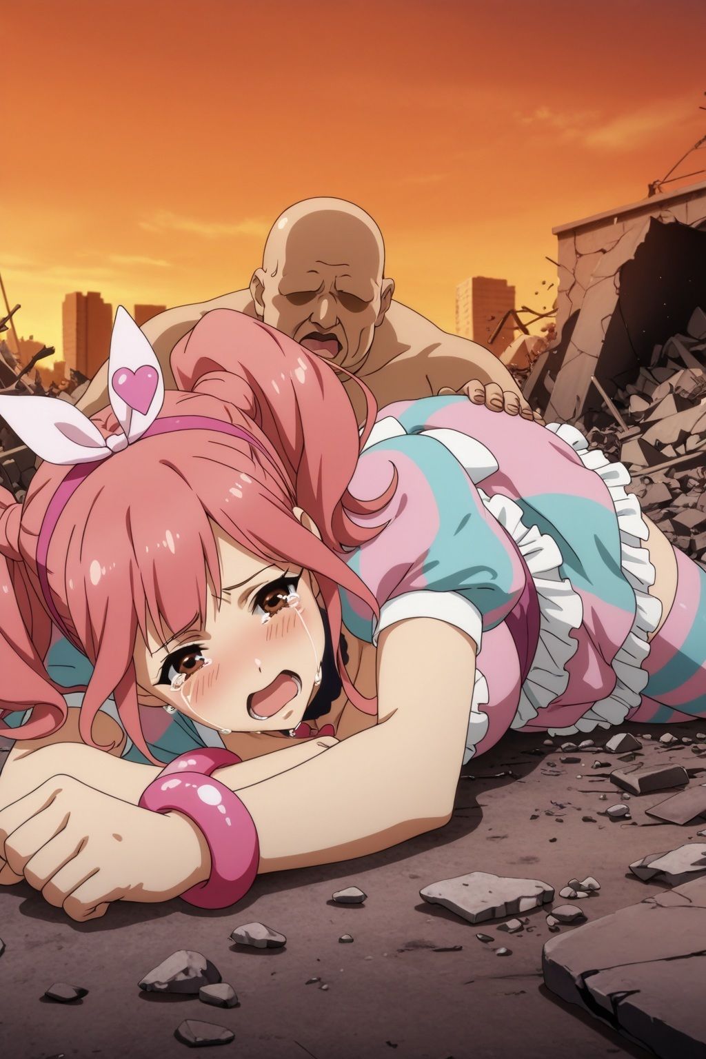 襲われたマ〇ナ・中島 ロストバージン孕ませSEX 画像3