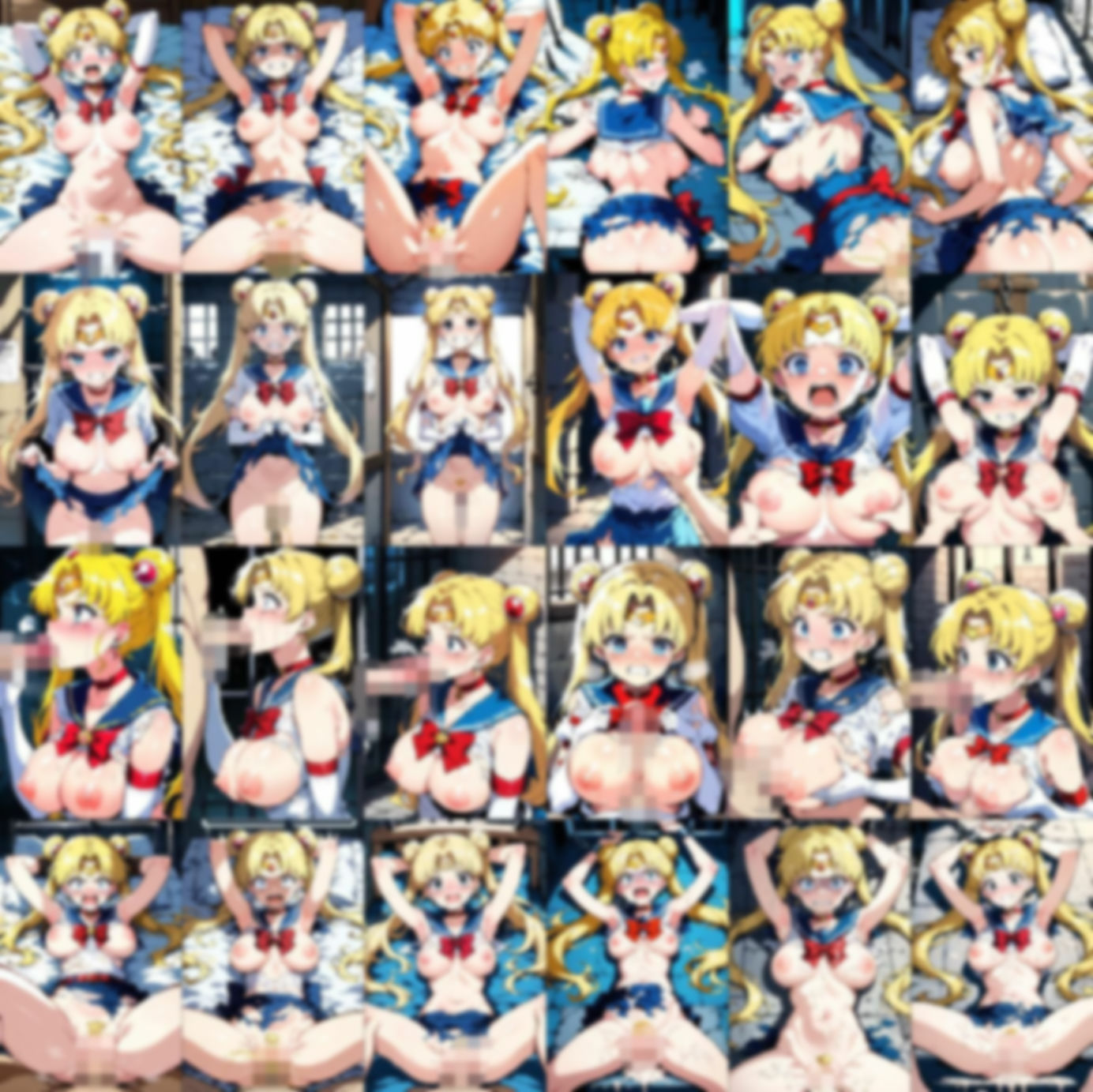 虜囚 セー〇ー戦士たち 画像5