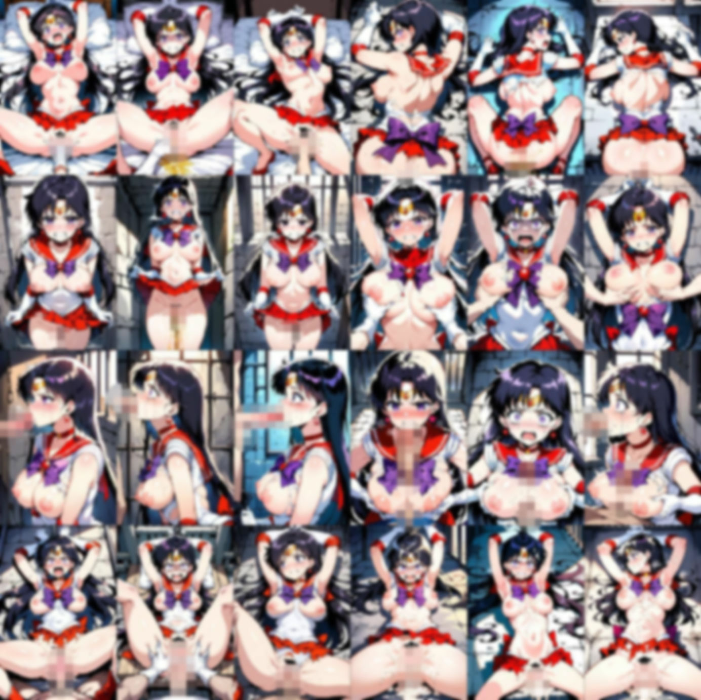 虜囚 セー〇ー戦士たち 画像7