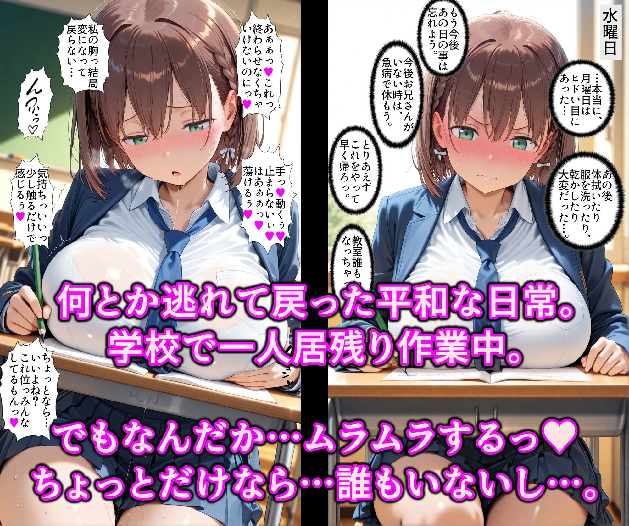 お兄さんから爆乳女子をNTR!!媚薬タッチでたわわJ系を快楽堕ち!!チンポ中毒のドスケベ痴女に淫乱調教 画像6