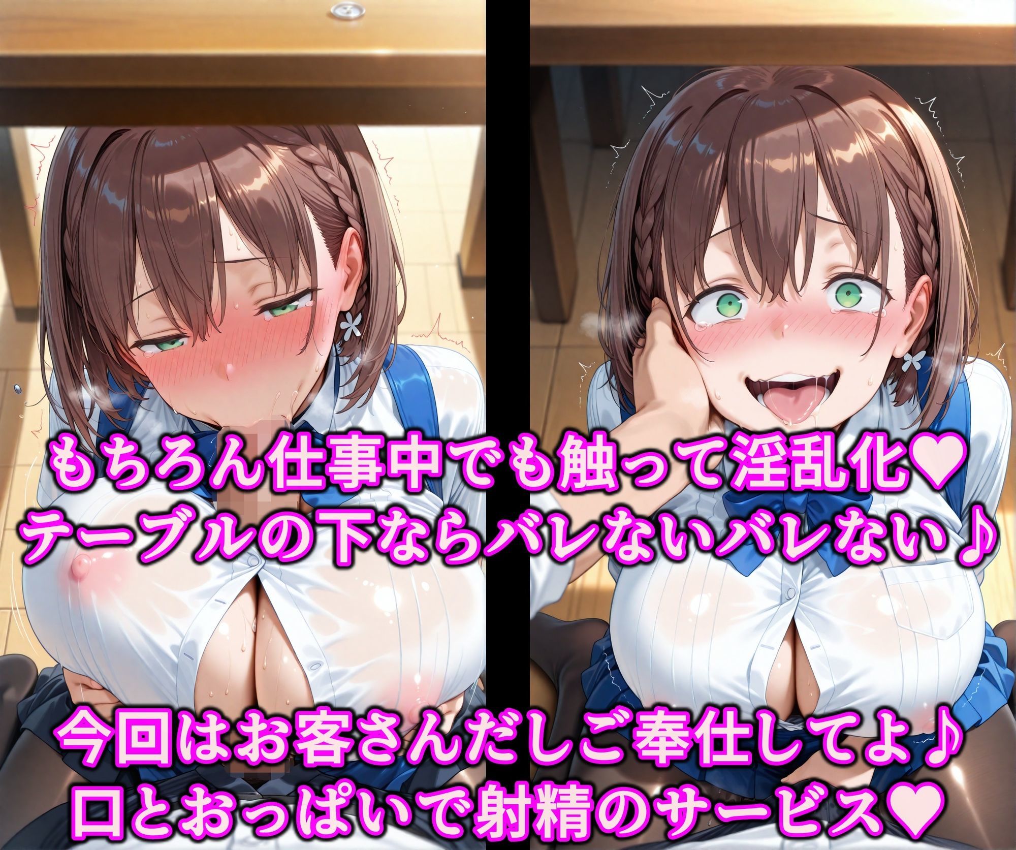 お兄さんから爆乳女子をNTR!!媚薬タッチでたわわJ系を快楽堕ち!!チンポ中毒のドスケベ痴女に淫乱調教 画像9