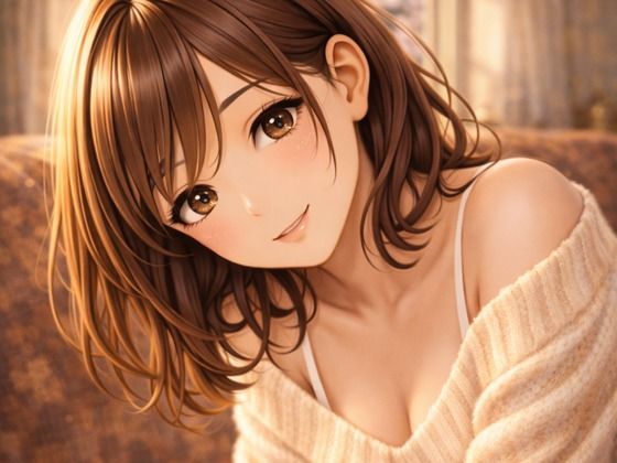 隣でくつろぐ彼女と、静かな春時間