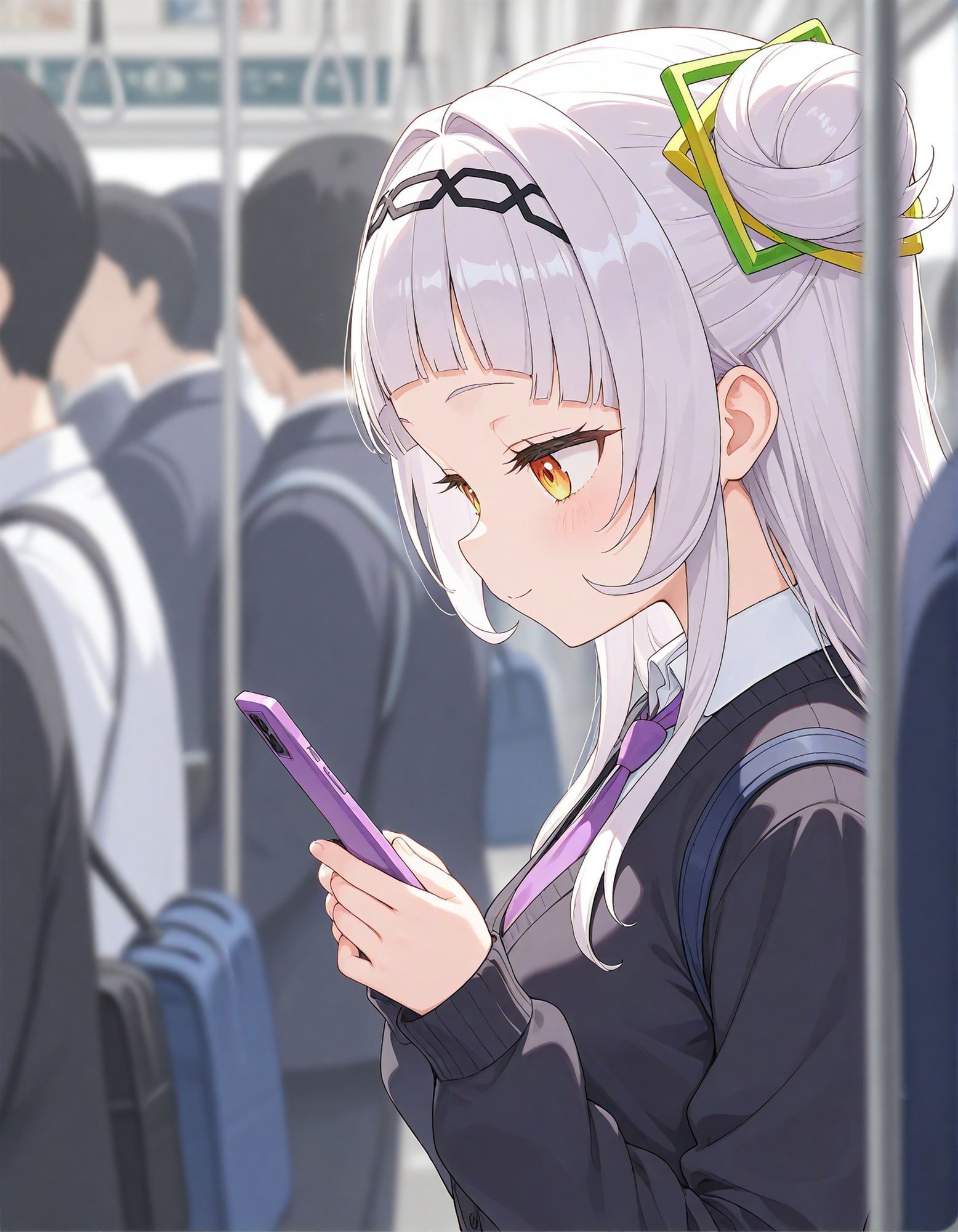 痴●電車 犯●れた少女 紫咲シ●ン編 画像2