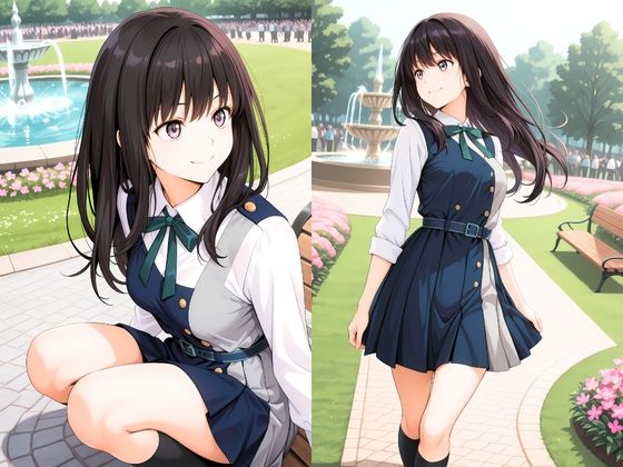 ［4K動画付き］井上た○な 公園堕とし:最強の銃弾、快楽に汚される リコリス・リ○イル1