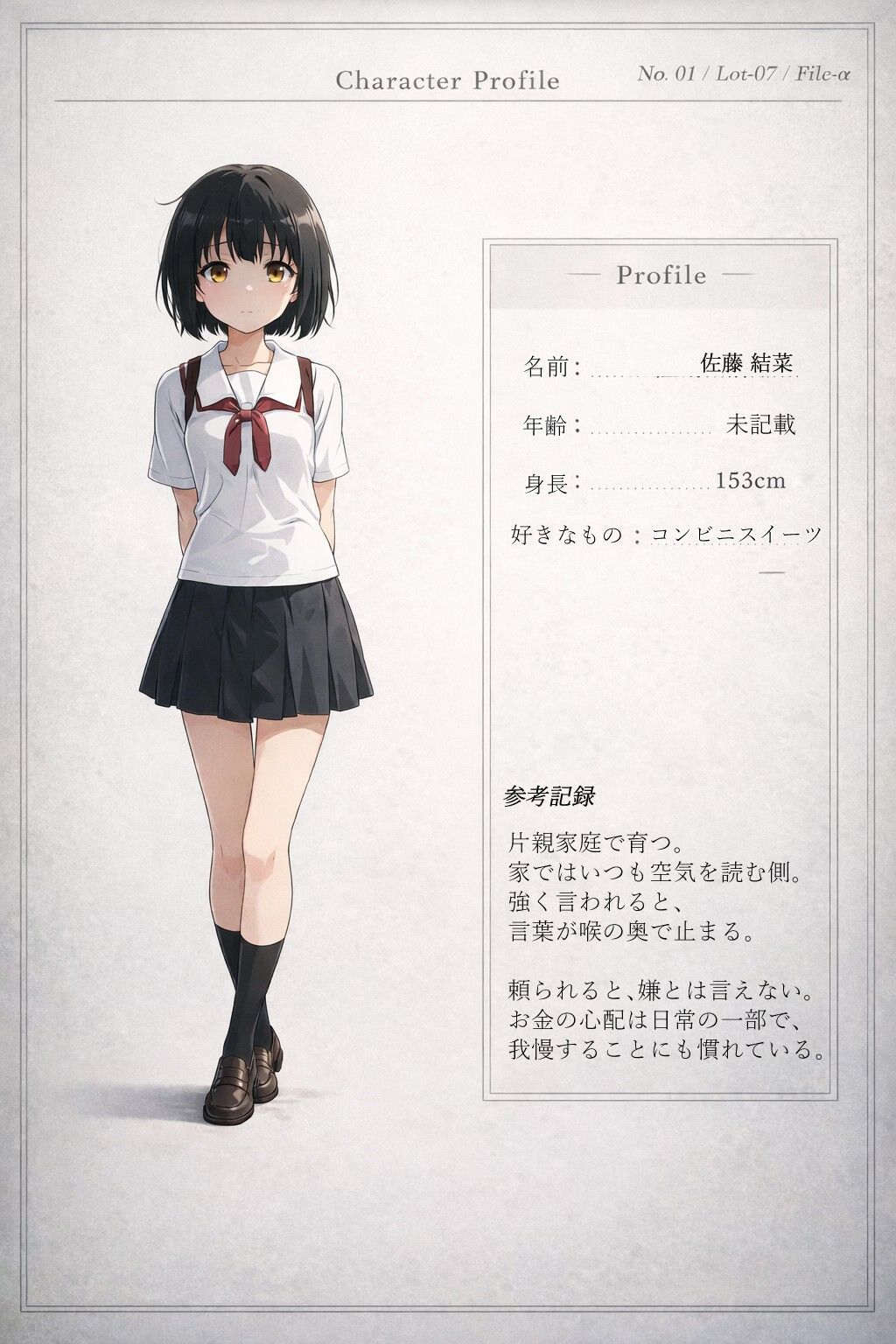 少女カタログ_佐藤 結菜の場合 サンプル画像 3