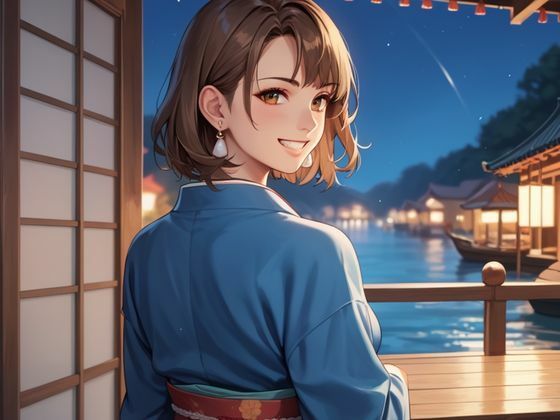 浴衣彼女と夏の思い出 画像1