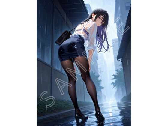 雨、濡れた先輩と僕の秘密。 画像1