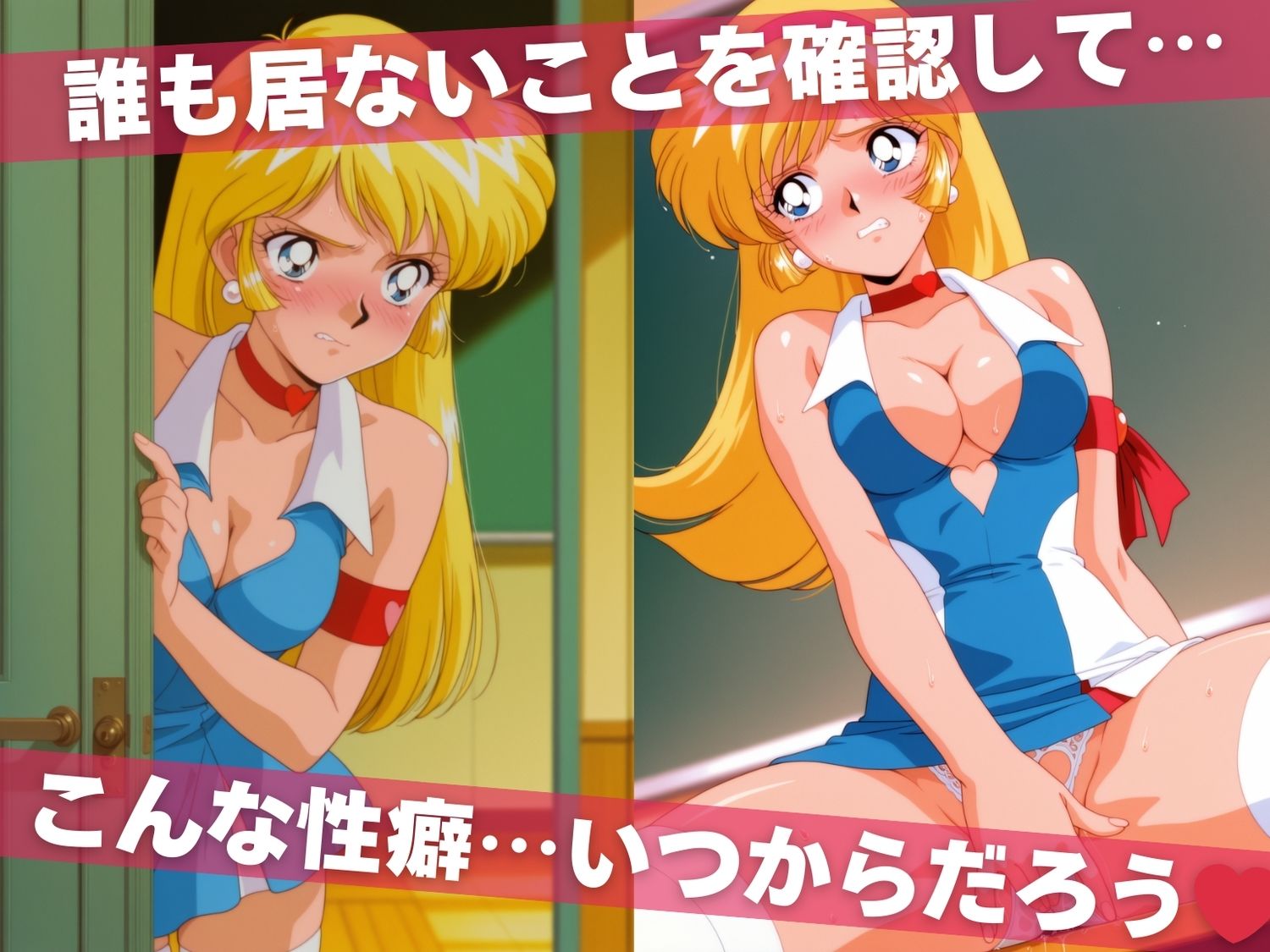 オナニー覗かれ、寝取られて  キュ●ティーハニー 〜 学校編 〜 おじさんに暴かれた秘密 画像2