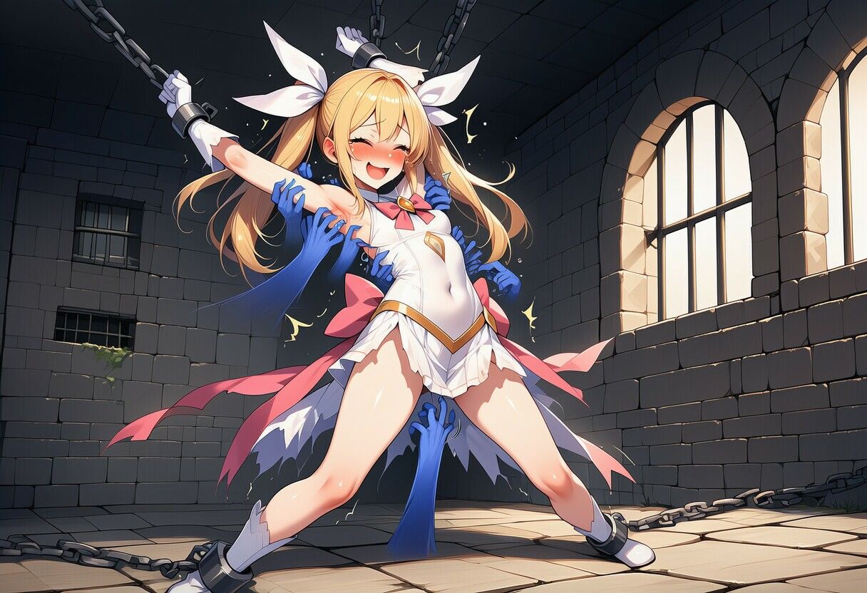 【AIイラスト集】牢獄でこちょこちょの刑 画像4