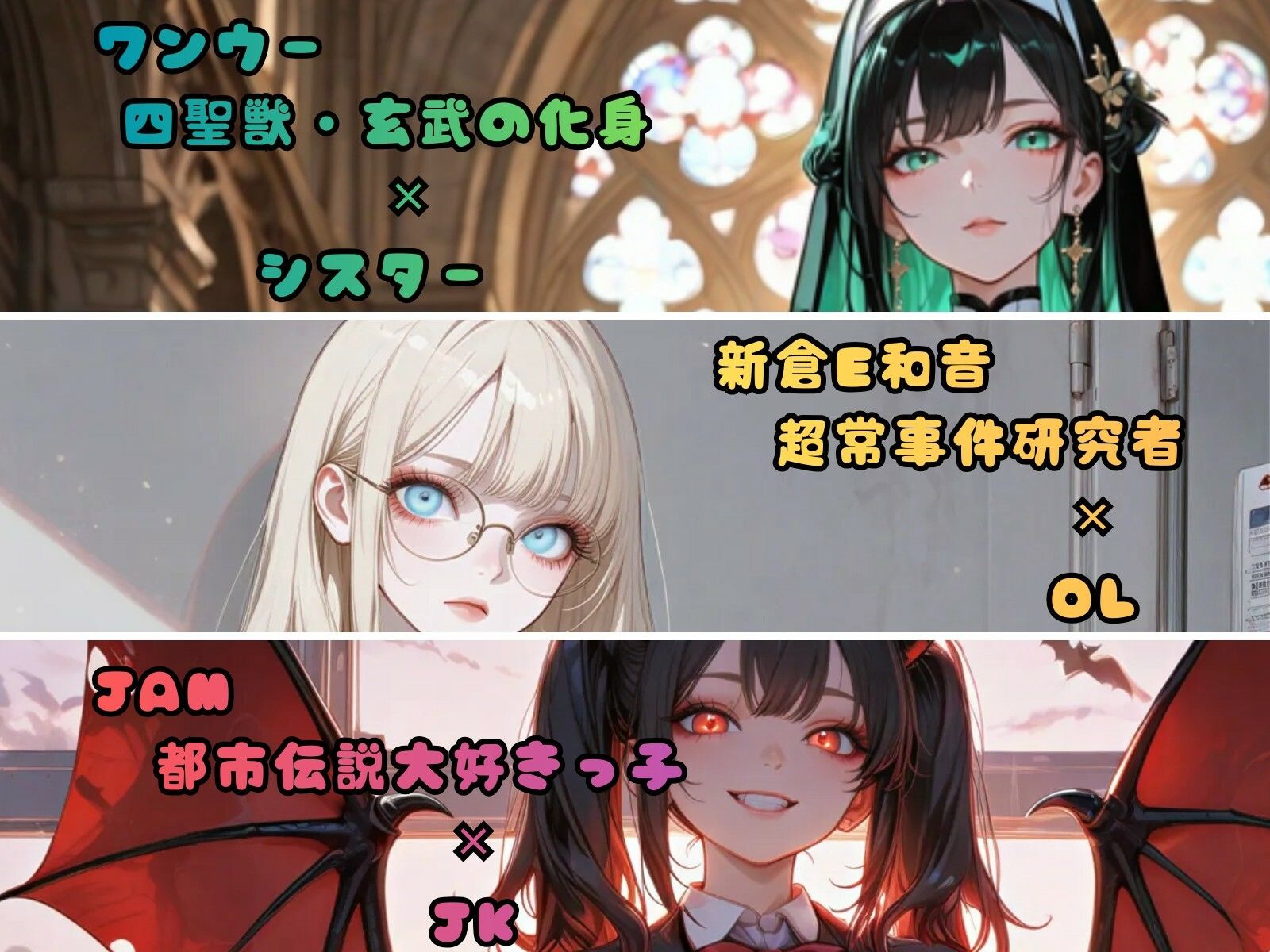 フェティッシュ！魅惑の黒タイツ編 サンプル1