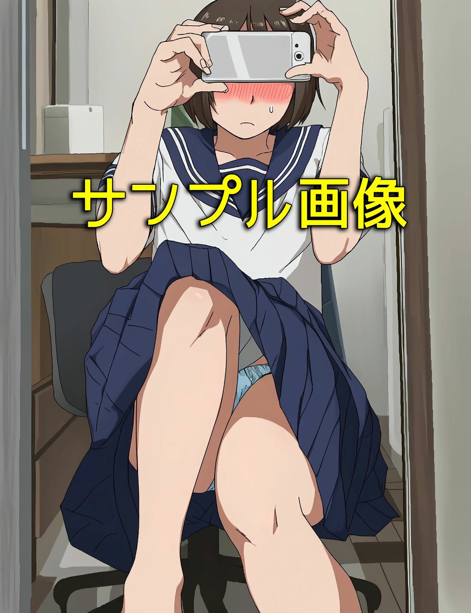 僕の同級生はなぜか自撮り画像を送ってくる 画像9